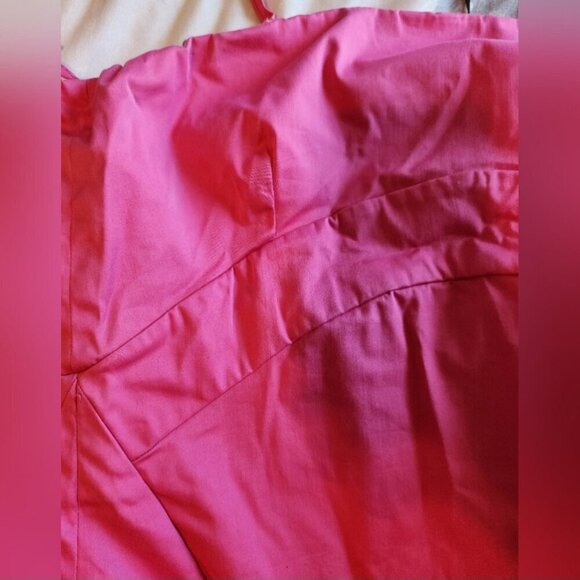 Nwt Pinko Italy magenta frilled dress Size 8 - Picture 7 of 12